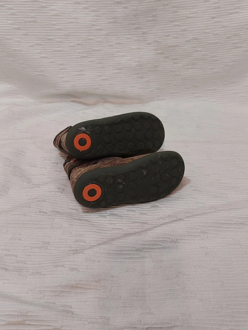 Bogs Kids Camo Rain & Snow Boots - Brown Size 9
